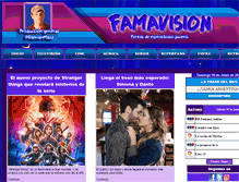 Tablet Screenshot of famavision.com